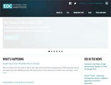 Tablet Screenshot of oceansofdata.org